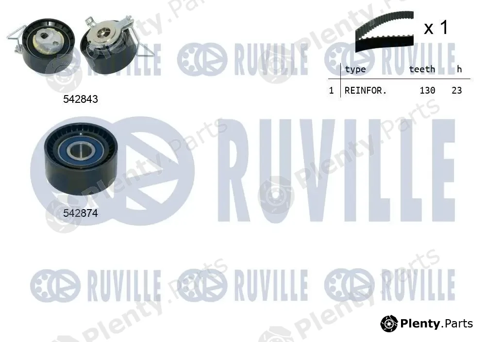 Ruville 550499 — Timing Belt Kit