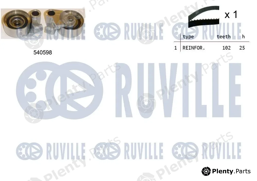 Ruville 550266 — Timing Belt Kit