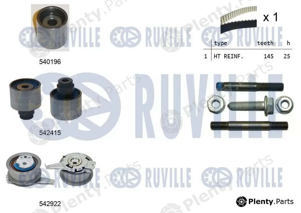 Ruville 550500 — Timing Belt Kit