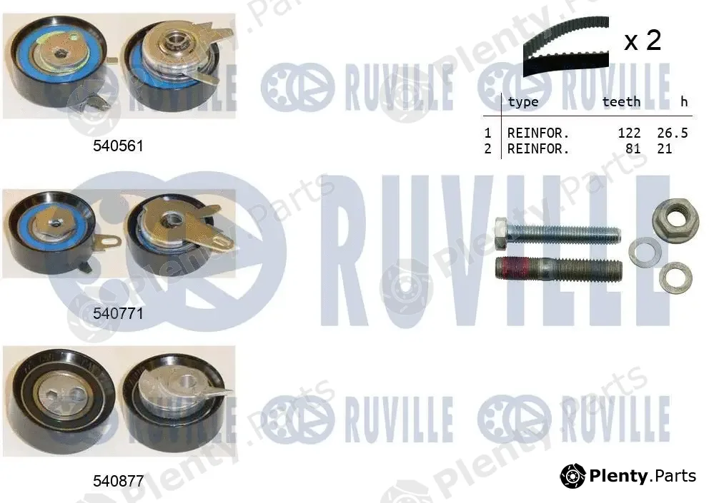 Ruville 550385 — Timing Belt Kit