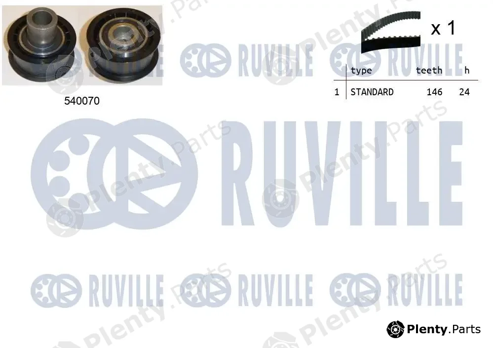 Ruville 550185 — Timing Belt Kit