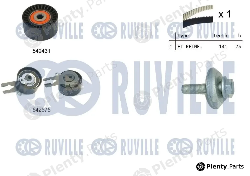 Ruville 550380 — Timing Belt Kit