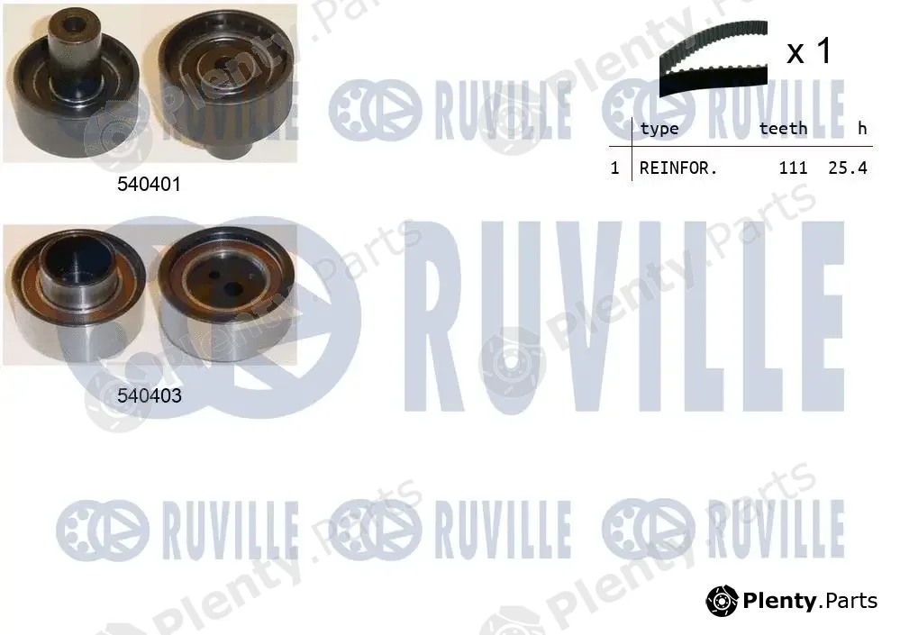 Ruville 550207 — Timing Belt Kit