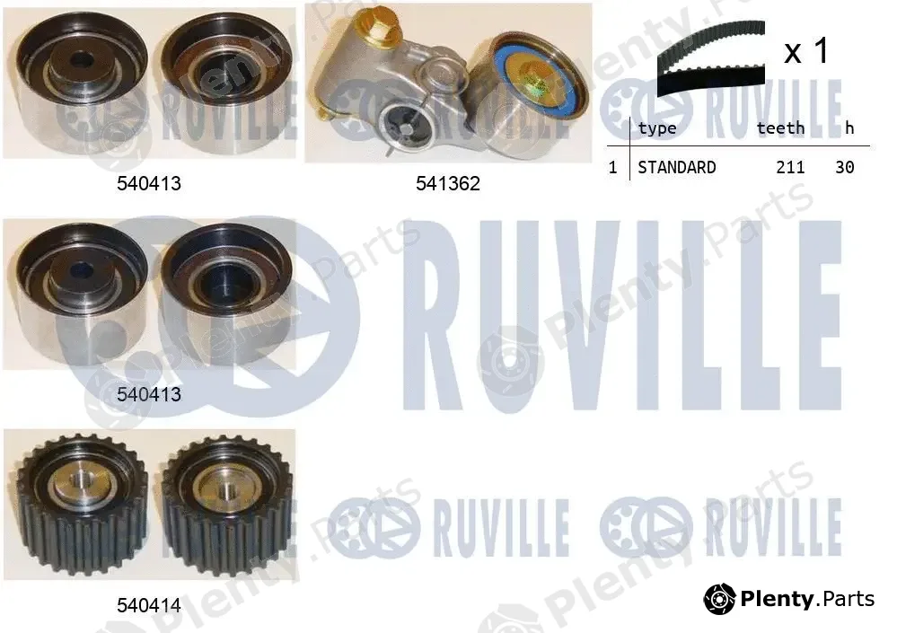Ruville 550196 — Timing Belt Kit