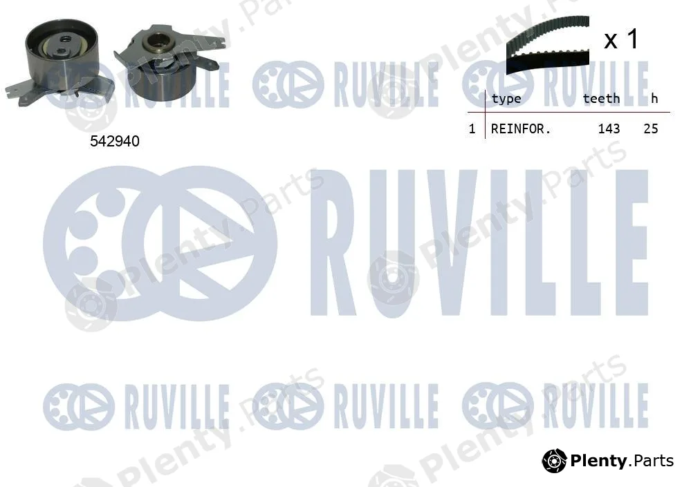 Ruville 550507 — Timing Belt Kit