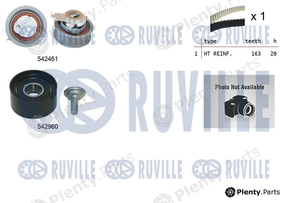 Ruville 550509 — Timing Belt Kit