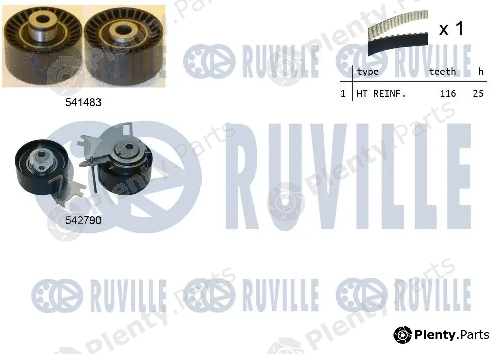 Ruville 550427 — Timing Belt Kit