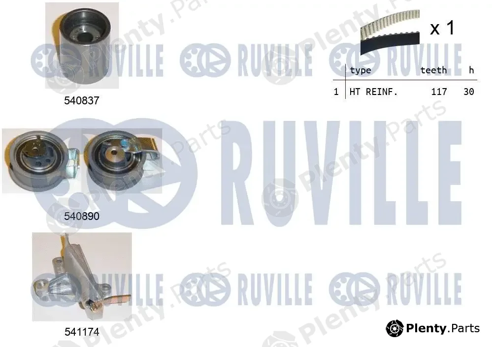 Ruville 550255 — Timing Belt Kit