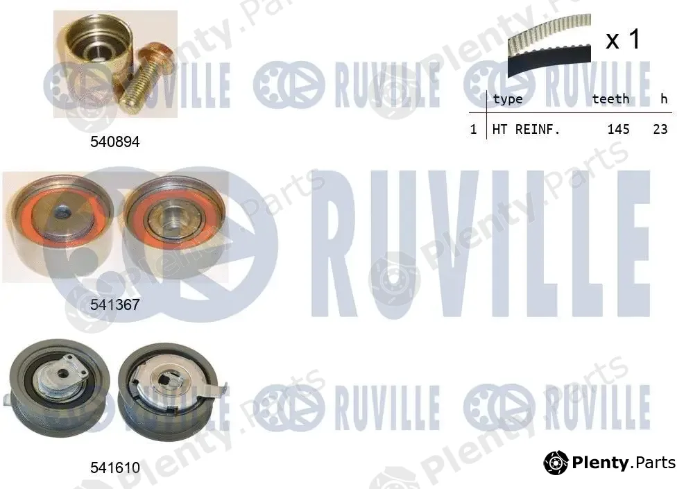Ruville 550312 — Timing Belt Kit
