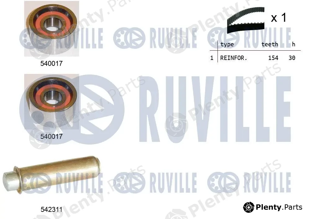 Ruville 550394 — Timing Belt Kit