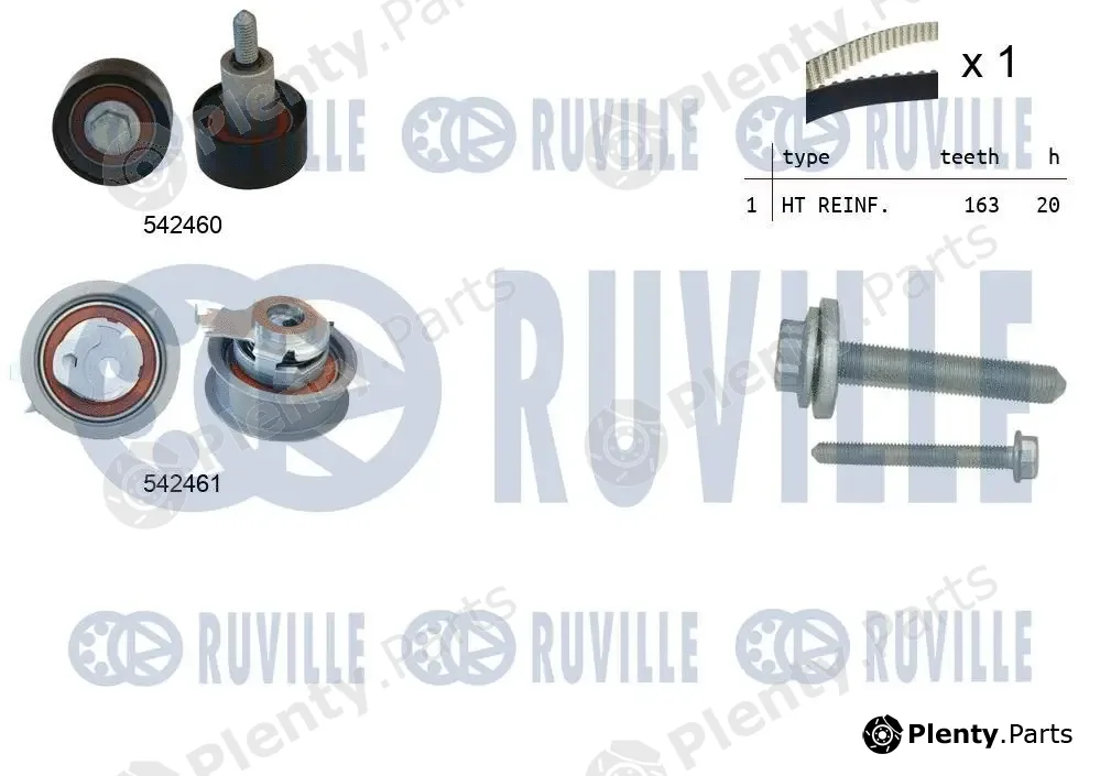 Ruville 550384 — Timing Belt Kit