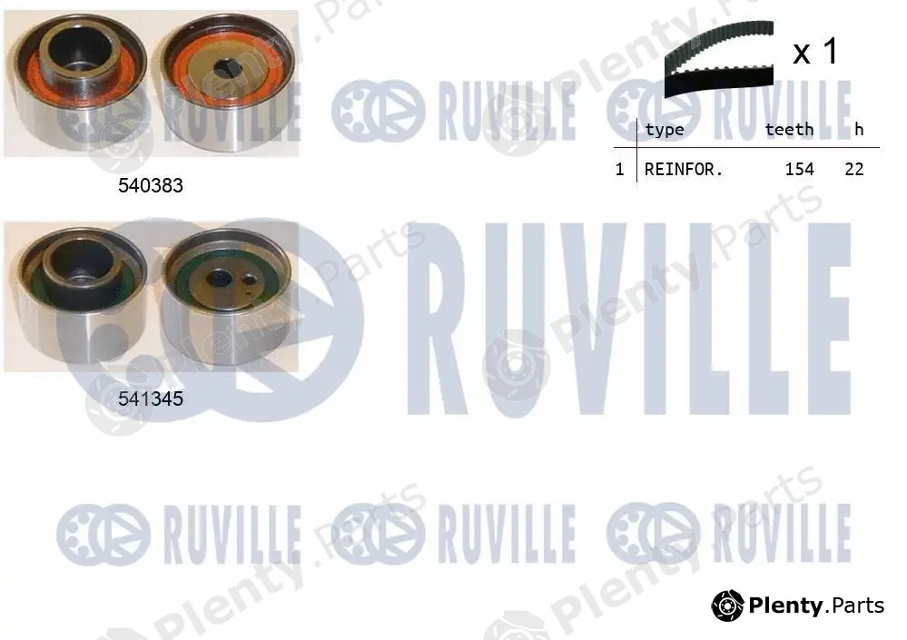 Ruville 550438 — Timing Belt Kit