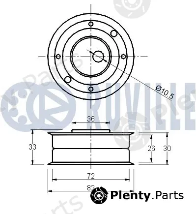 Tensioner Pulley, timing belt