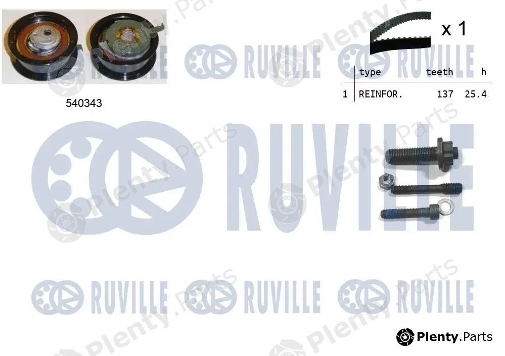 Ruville 550225 — Timing Belt Kit