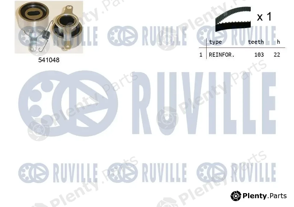 Ruville 550449 — Timing Belt Kit