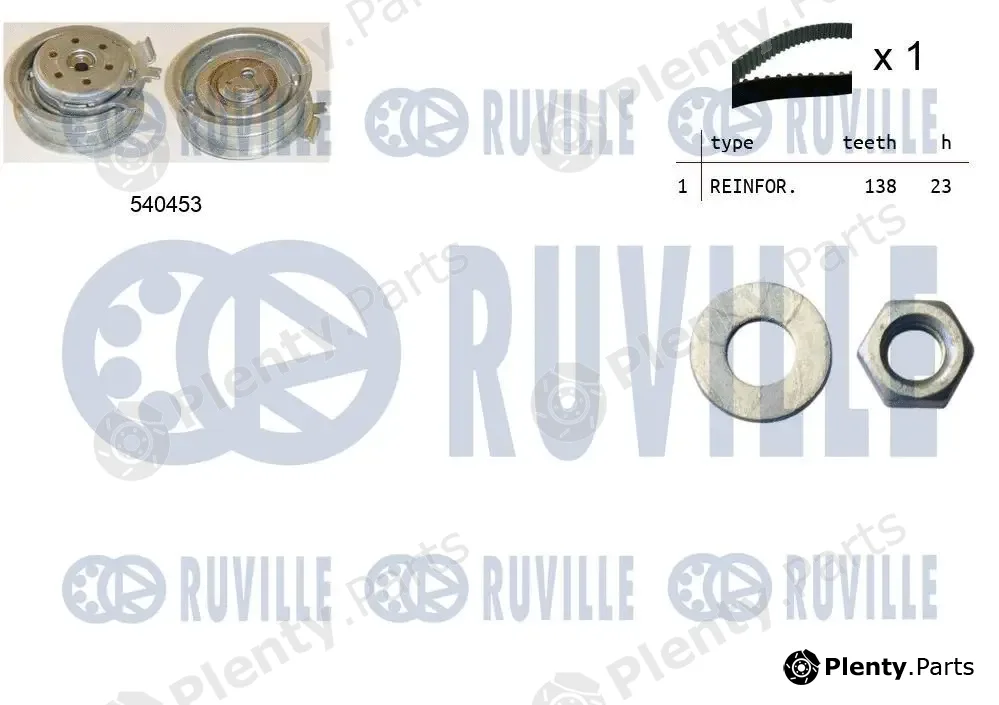 Ruville 550013 — Timing Belt Kit