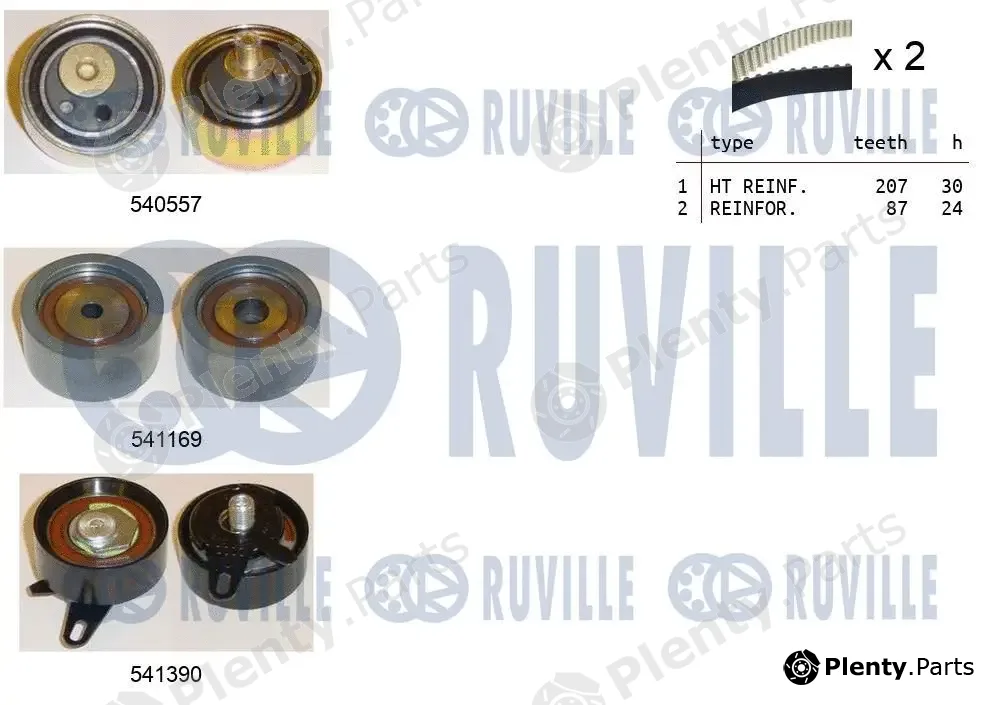Ruville 550383 — Timing Belt Kit