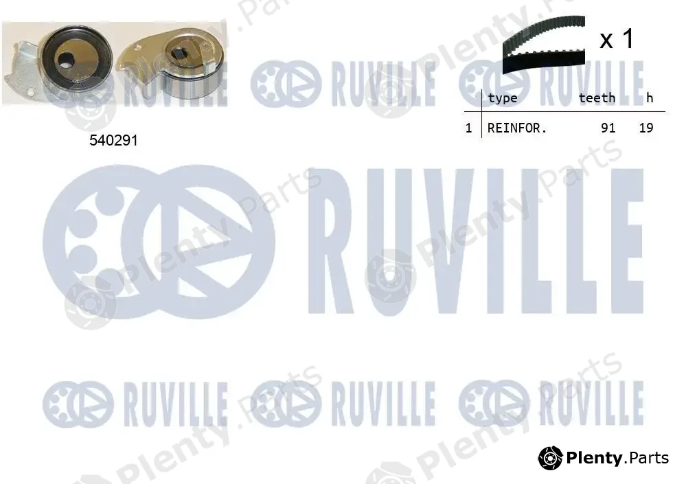 Ruville 550353 — Timing Belt Kit
