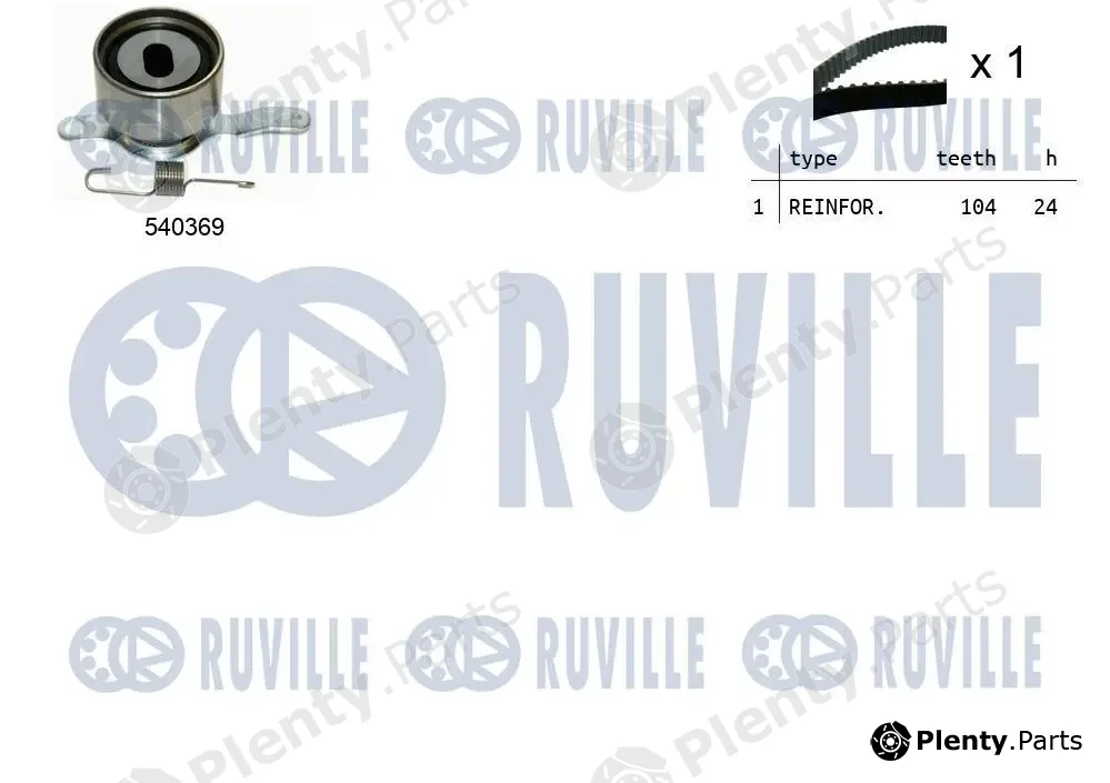 Ruville 550217 — Timing Belt Kit