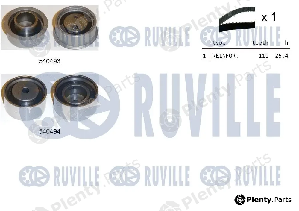 Ruville 550360 — Timing Belt Kit