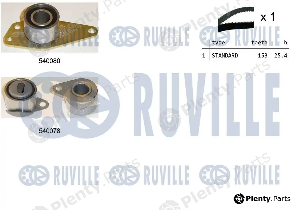 Ruville 550345 — Timing Belt Kit