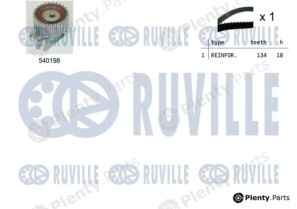 Ruville 550098 — Timing Belt Kit