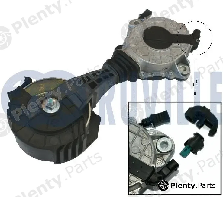 Ruville 542540 — Belt Tensioner, V-ribbed belt