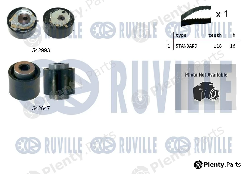 Ruville 550514 — Timing Belt Kit