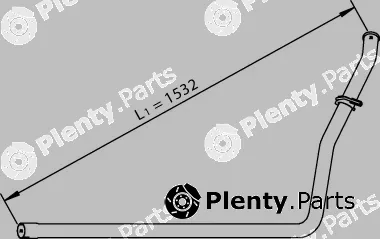 Dinex 36511 — Exhaust Pipe