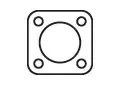 Dinex 30901 — Gasket, exhaust pipe