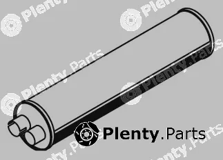 Dinex 21372 — Centre Muffler