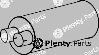 Dinex 60307 — Centre/Rear Muffler