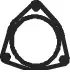 Dinex 21802 — Gasket, exhaust pipe