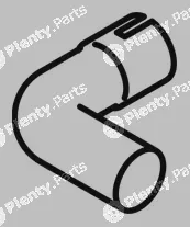 Dinex 21707 — Exhaust Pipe