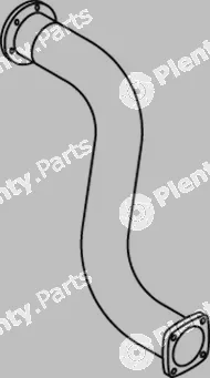 Dinex 21229 — Exhaust Pipe