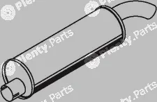 Dinex 44314 — Centre/Rear Muffler