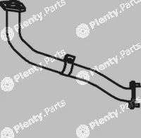 Dinex 39104 — Exhaust Pipe