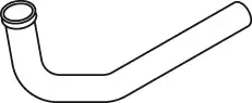 Dinex 44197 — Exhaust Pipe
