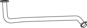 Dinex 36102 — Exhaust Pipe