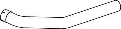 Dinex 60606 — Exhaust Pipe