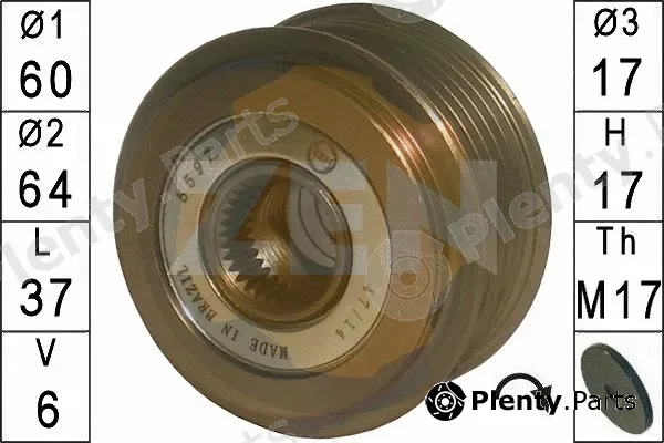 ERA ZN5597 — Alternator Freewheel Clutch