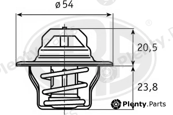 ERA 350222 — Thermostat, coolant
