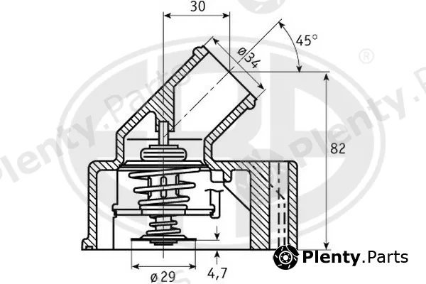ERA 350249 — Thermostat, coolant