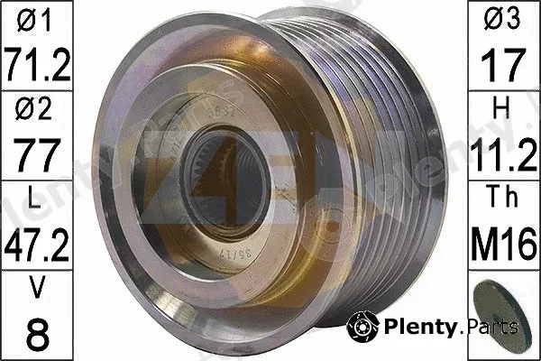 ERA ZN5681 — Alternator Freewheel Clutch