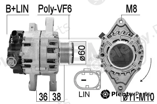 ERA 209615 — Alternator