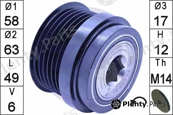 ERA 219221 — Alternator Freewheel Clutch