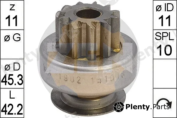 ERA ZN1902 — Freewheel Gear, starter