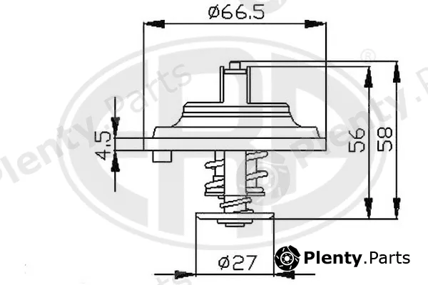 ERA 350105 — Thermostat, coolant