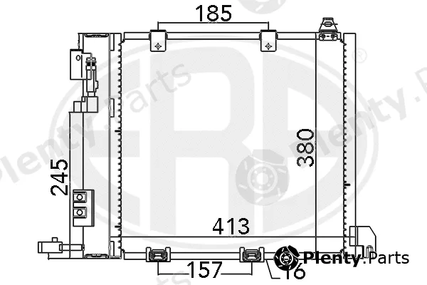 ERA 667011 — Condenser, air conditioning