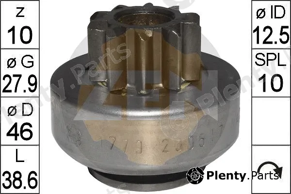 ERA ZN1779 — Freewheel Gear, starter
